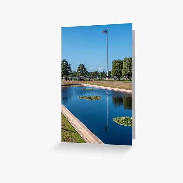 Item preview, American Flag Reflects at Normandy, France designed and sold by jrtwynam.