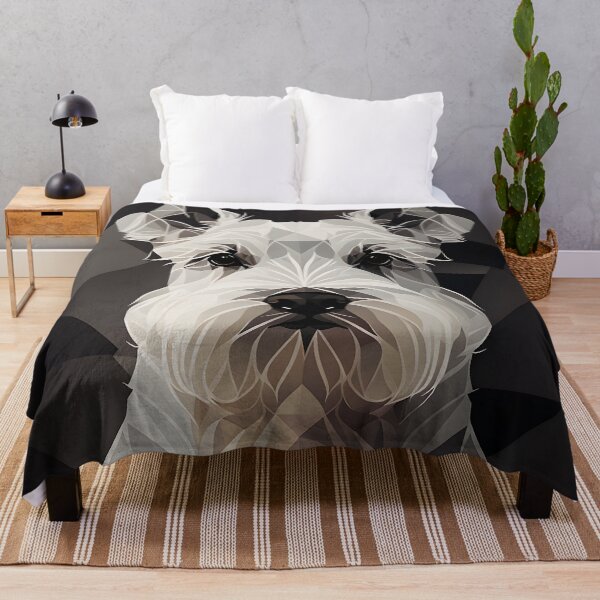 Item preview, Modern Schnauzer: A Geometric Artwork designed and sold by SDVibeDesigns.