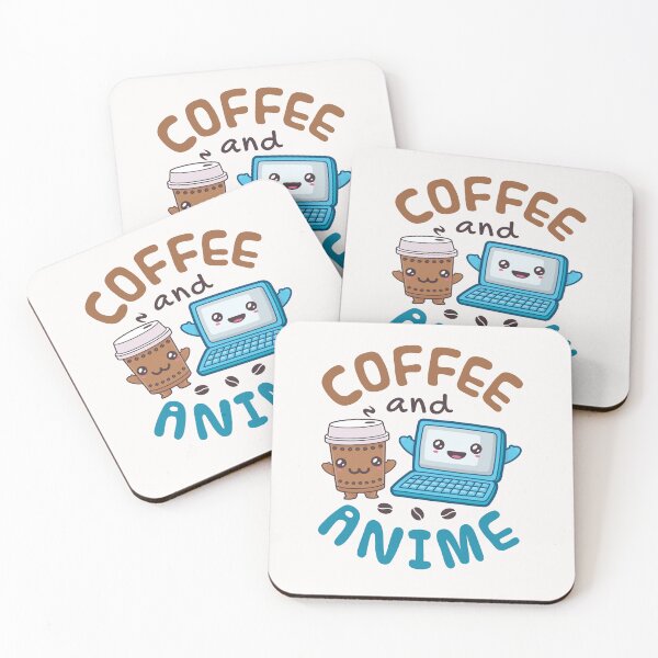 Item preview, Coffee and Anime Cute Kawaii designed and sold by jaygo.
