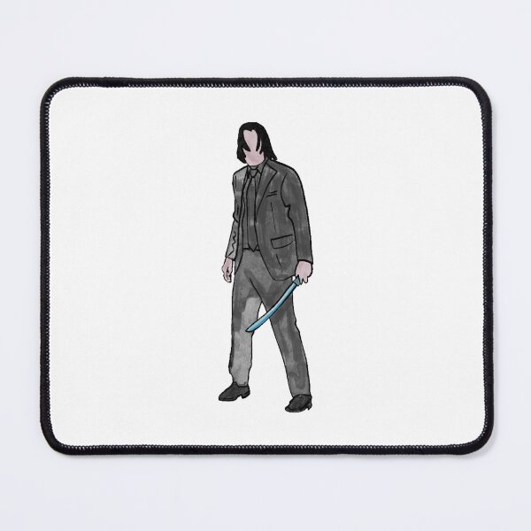 Item preview, John Wick 4 watercolor fanart drawing designed and sold by Blondiabshop.