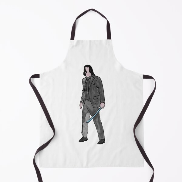 Item preview, John Wick 4 watercolor fanart drawing designed and sold by Blondiabshop.