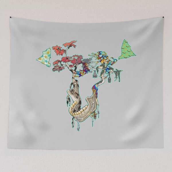 Item preview, Festive Mandible & Flying Foxes designed and sold by FreyStrandDraws.