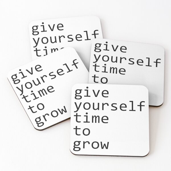 Item preview, Give yourself time to grow designed and sold by HappyTrippy.