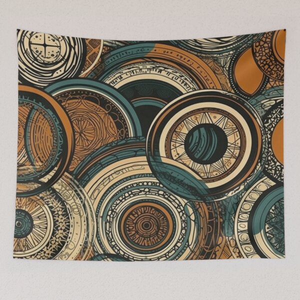 Item preview, "Retro Revival: Mid-Century Vibes" designed and sold by aquinavortex.