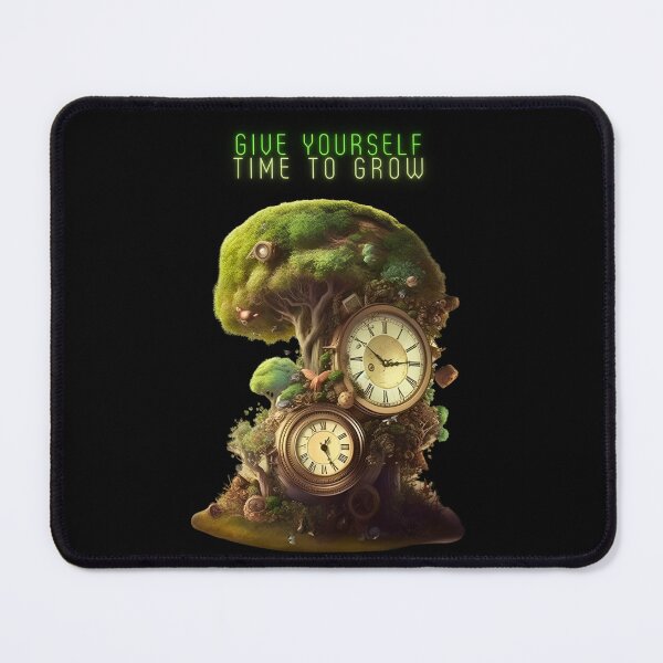 Item preview, Give Yourself Time To Grow Inspirational Quote designed and sold by michallaga.