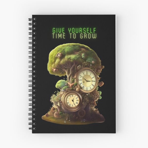 Item preview, Give Yourself Time To Grow Inspirational Quote designed and sold by michallaga.