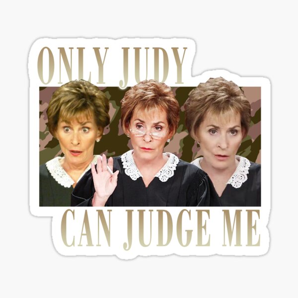 Item preview, Judy can judge me funny Classic designed and sold by POPCulturejb.