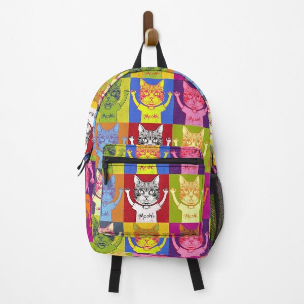 Item preview, Pop Art Surreal Meow Cat Head designed and sold by RGB-Ginger.