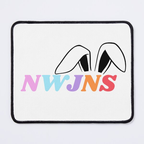 Item preview, NewJeans Bunny Ears, New Jeans Logo and Mascot Bunny, Kpop NWJNS Merch, Ditto designed and sold by Julia Dorian.