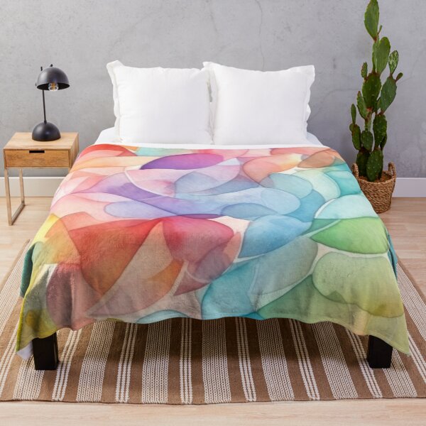 Item preview, Watercolor Rainbow Leaves designed and sold by WildWho.