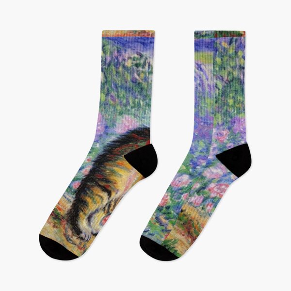 Item preview, Claude Monet Art Remake Design Art Monet Water Lillies Cute designed and sold by CandyDroidMerch.