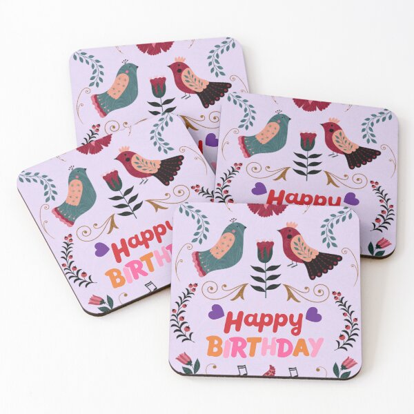 Item preview, Happy Birthday Funny Bird Greeting designed and sold by TheCatmeow2000.