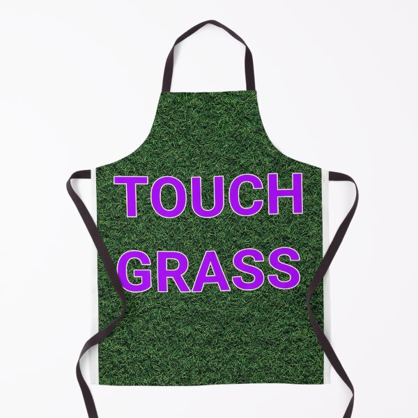 Item preview, TOUCH GRASS. Step away from the keyboard & go outside. designed and sold by DollSnatcher.