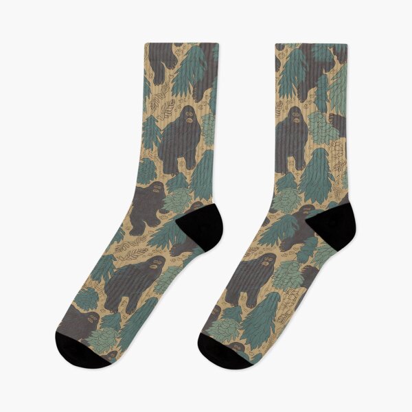 Item preview, Bigfoot Pattern designed and sold by VocalEchoes.
