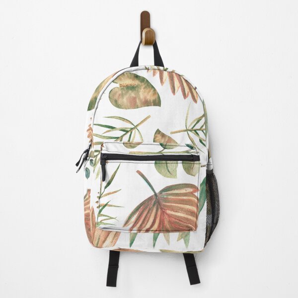 Item preview, Pattern with Watercolor Pastel Tropical Leaves designed and sold by branaghbel.