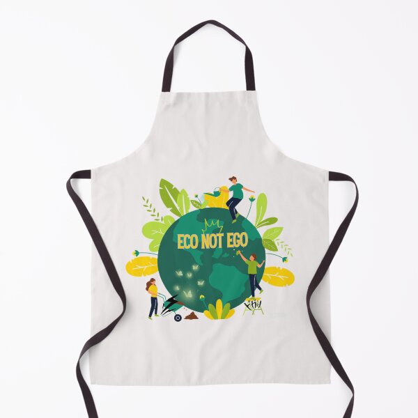 Item preview, eco not ego, Climate Change Awareness designed and sold by DouchraaNow.