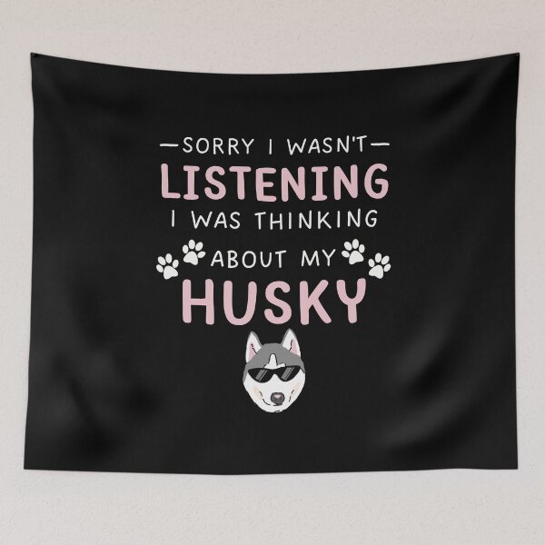 Aperçu de l'œuvre Citation Husky créée et vendue par HuskyHuddle.