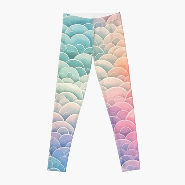 Cloud Pastel Leggings