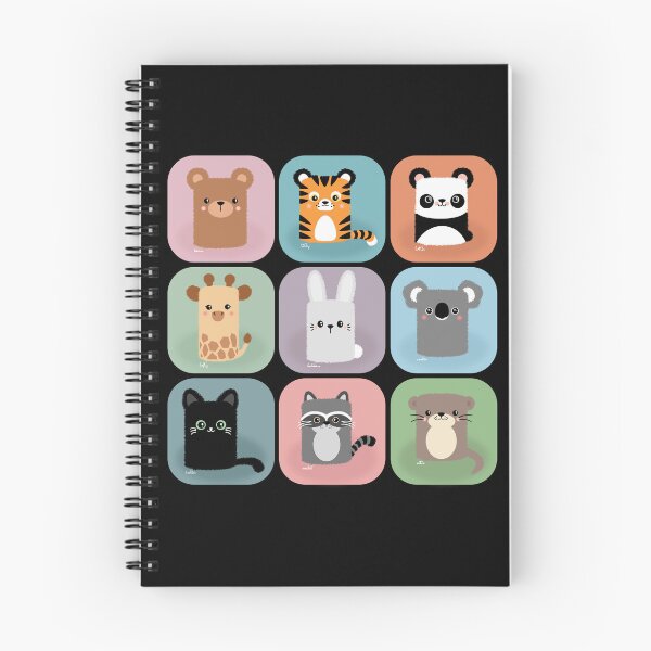 Item preview, Cute animals in squares designed and sold by B-143.