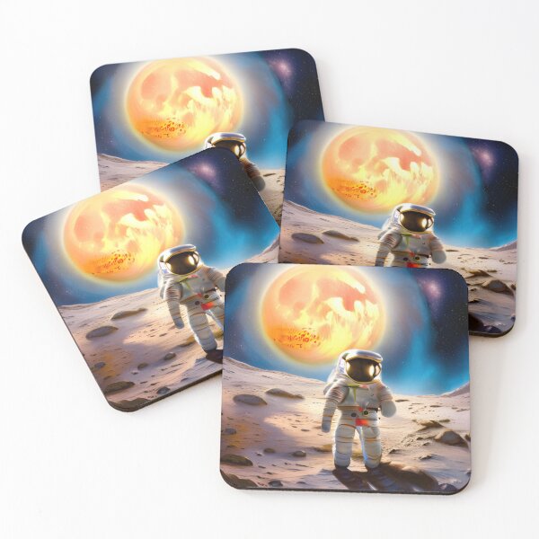 Item preview, Footsteps on the moon designed and sold by Loharts.
