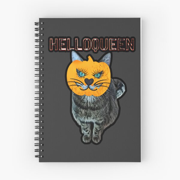 Item preview, HelloQueen - Pumpkin Masked Cat designed and sold by SMGstyle.
