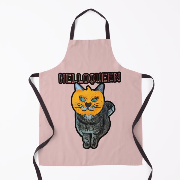 Item preview, HelloQueen - Pumpkin Masked Cat designed and sold by SMGstyle.