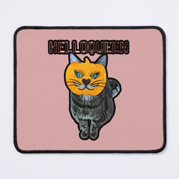 Item preview, HelloQueen - Pumpkin Masked Cat designed and sold by SMGstyle.