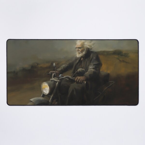 Item preview, Old man rides a motorcycle 2 designed and sold by hhh-art.