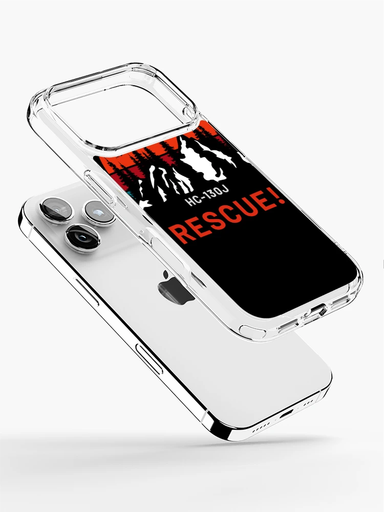 Thumbnail 2 of 5, iPhone Case, American Rescue Flying Club designed and sold by RQS-Loadmaster.