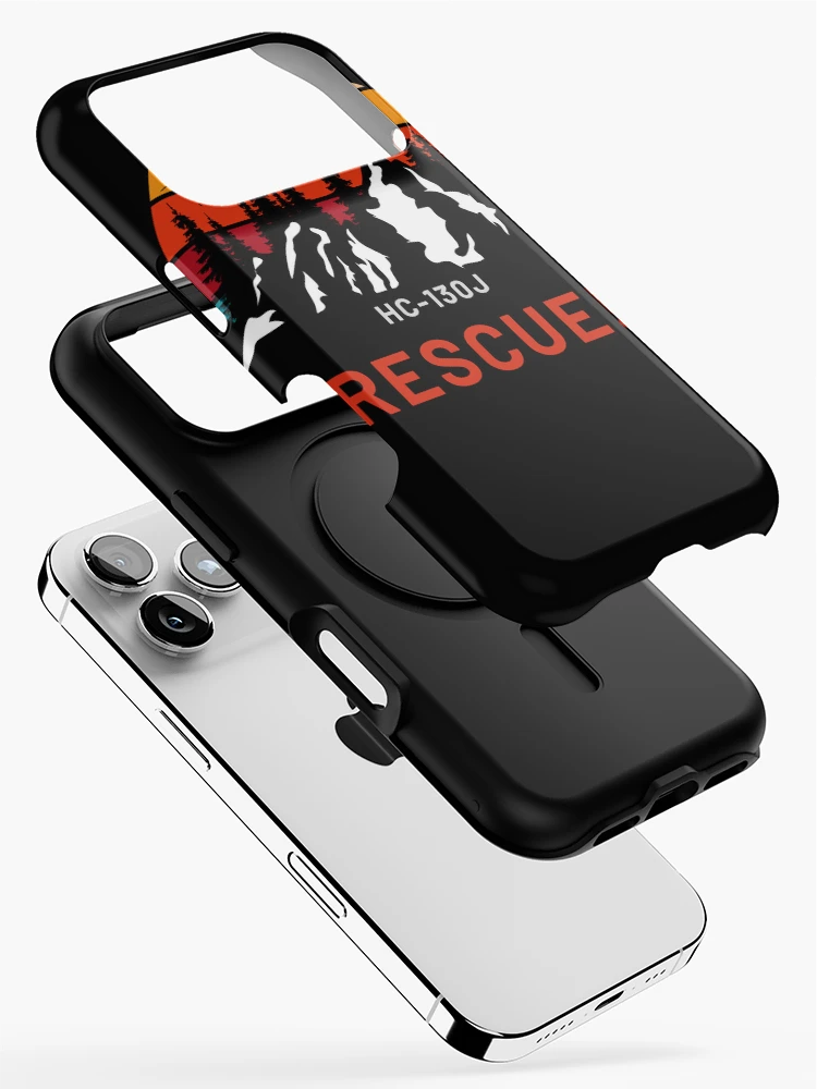 Thumbnail 2 of 4, iPhone Case, American Rescue Flying Club designed and sold by RQS-Loadmaster.