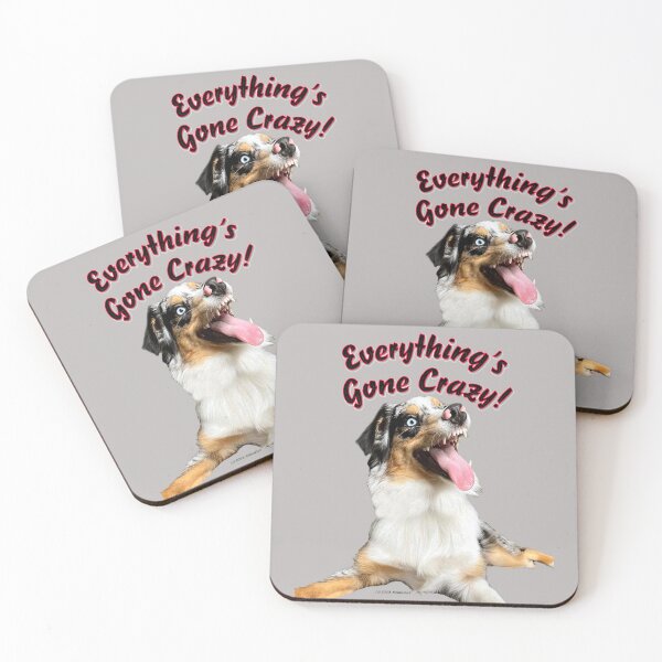 Item preview, Everything's Gone Crazy Dog designed and sold by kristalcurt.