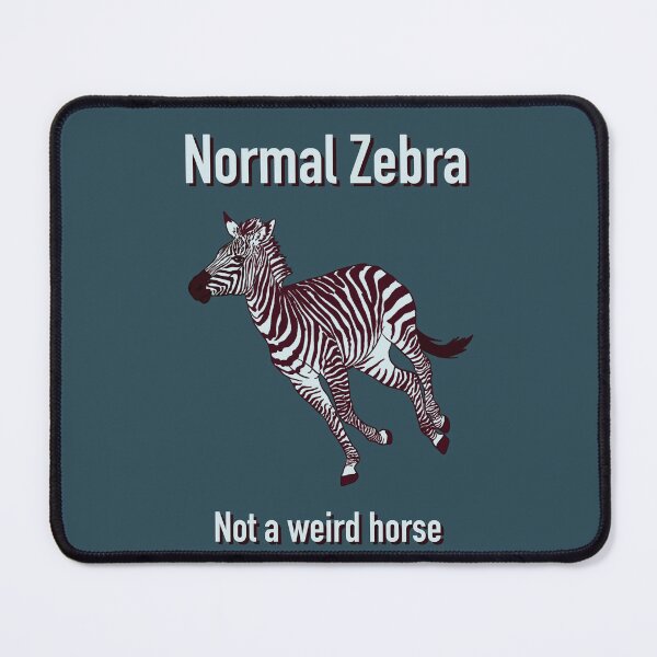 Item preview, Normal Zebra designed and sold by Deadbirdkitsch.