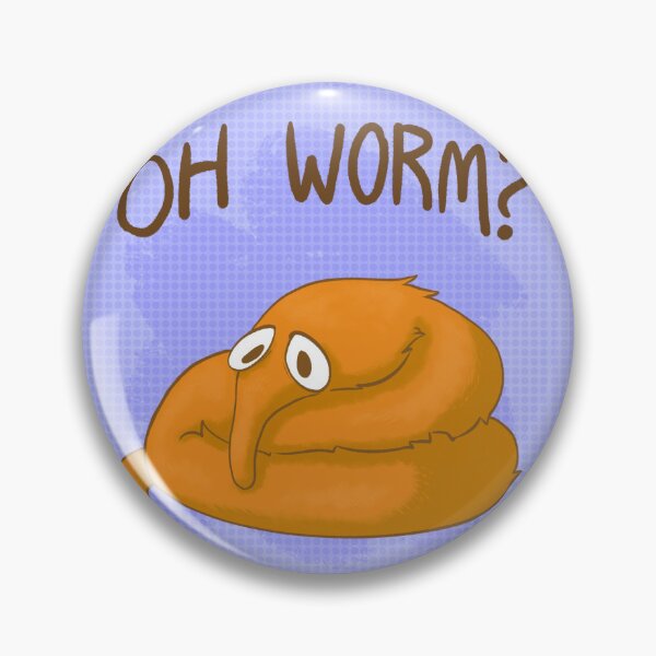 Item preview, Oh Worm? Orange designed and sold by CherryJackalope.