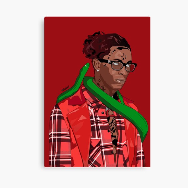 Young Thug Canvas Prints Redbubble