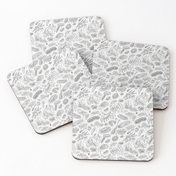 Item preview, Microscopic Cells Pattern #3 designed and sold by MoodMedley.