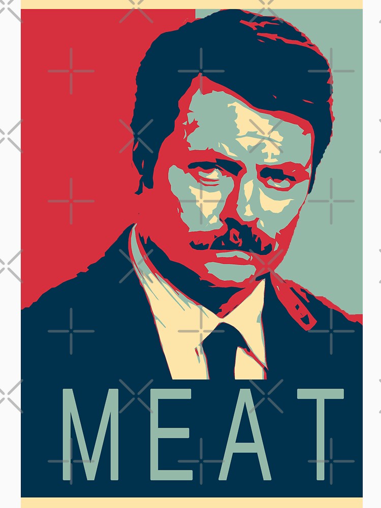 ron swanson meat shirt