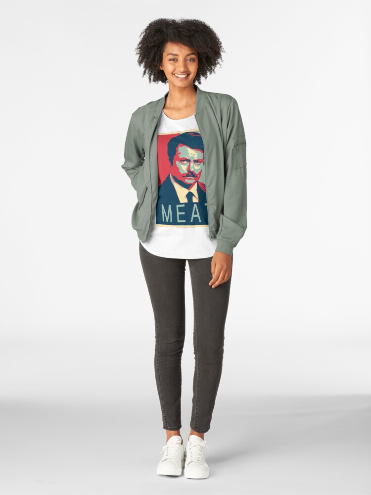 ron swanson meat shirt