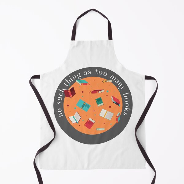 Item preview, no such thing as too many books - orange designed and sold by jechaiyells.