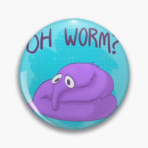 Item preview, Oh Worm? Purple designed and sold by CherryJackalope.