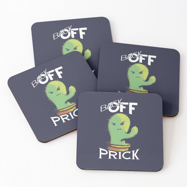 Item preview, Back Off Prick designed and sold by Jared Hart.