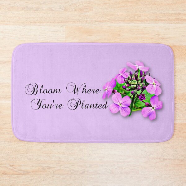Item preview, Bloom Where You're Planted No.1 designed and sold by MaryLinH.