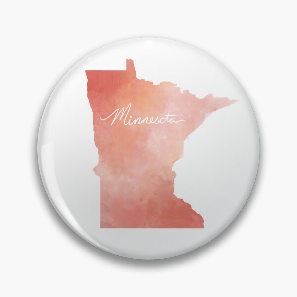 Item preview, Minnesota Watercolor (Red) designed and sold by Meganemer4.