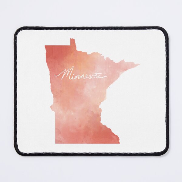 Item preview, Minnesota Watercolor (Red) designed and sold by Meganemer4.