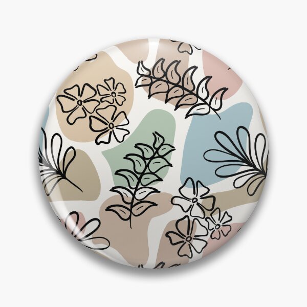 Item preview, Modern Abstract Floral Pattern  designed and sold by CreativeDraws42.