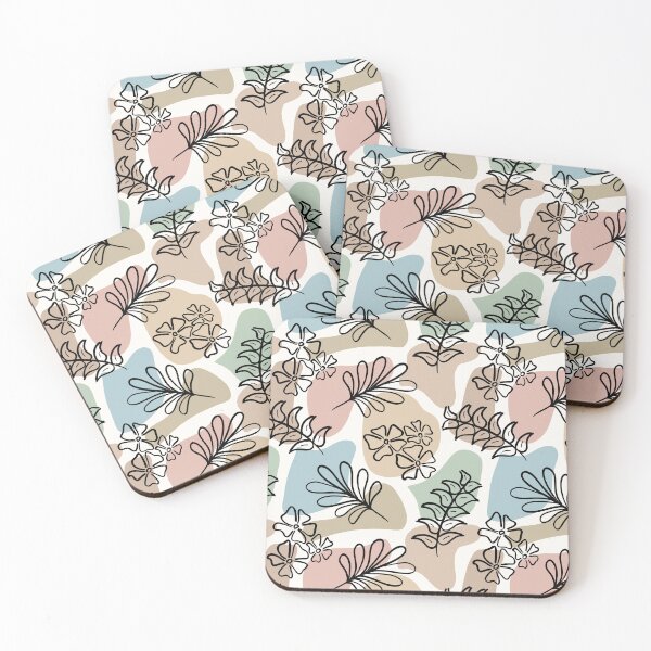 Item preview, Modern Abstract Floral Pattern  designed and sold by CreativeDraws42.