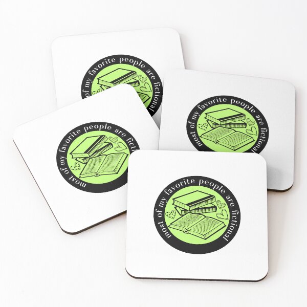 Item preview, most of my favorite people are fictional - green designed and sold by jechaiyells.