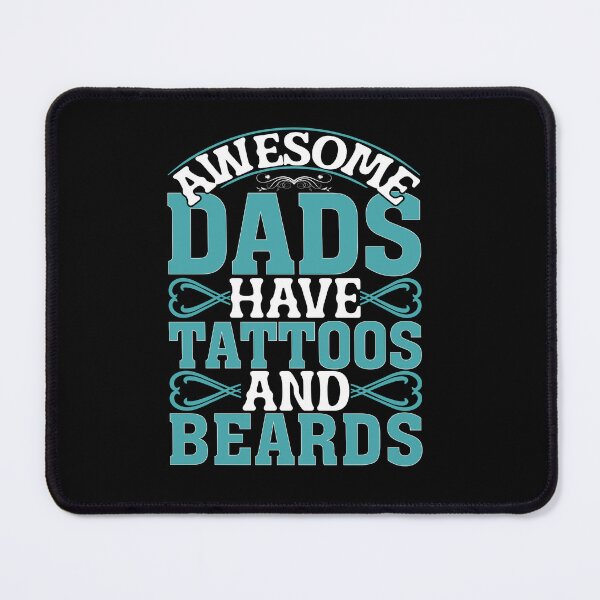 Item preview, Dad's Tattoos and Beards designed and sold by Moremon.