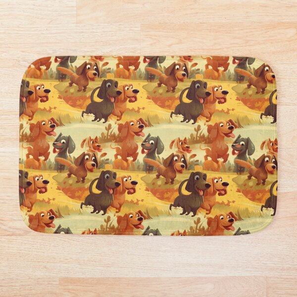 Aperçu de l'œuvre Teckels fringants créée et vendue par Splodge-.