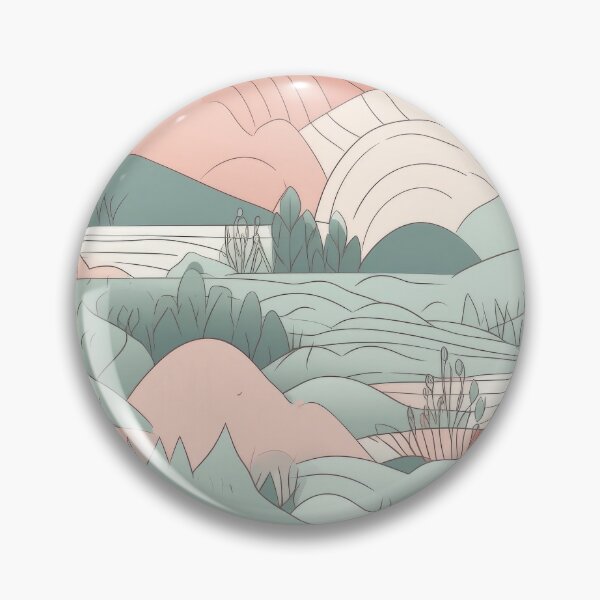 Item preview, paisaje pastel designed and sold by WildWho.