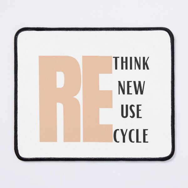 Item preview, Recycle Reuse Renew Rethink Crisis Environmental Activism designed and sold by YaSsHop ⭐️⭐️⭐️⭐️⭐️(100K).